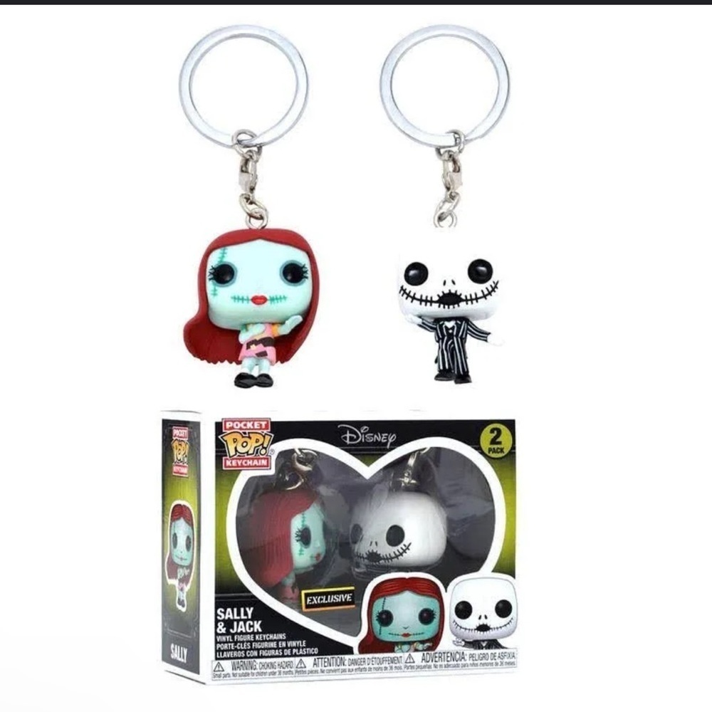 Funko Pop! Keychain: Disney's The Nightmare Before Christmas - Picture 3 of 3